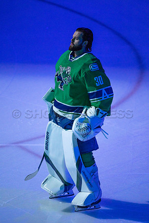 Sun, March 13, 2022 Abbotsford Canucks take Colorado Eagles 5–4 in OT at Abbotsford Event Centre in Abbotsford, BC