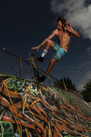 Feb 19, 2022, Sunset Beach Skatepark, North Shore, Oahu