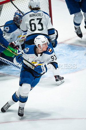 Sun, March 13, 2022 Abbotsford Canucks take Colorado Eagles 5–4 in OT at Abbotsford Event Centre in Abbotsford, BC