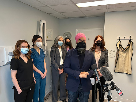 Jagmeet Singh speaks about dental care for Canadian