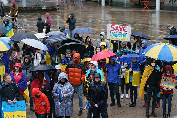 Wesley Shaw Stand with Ukraine Rally Vancouver 20220515 -96172
