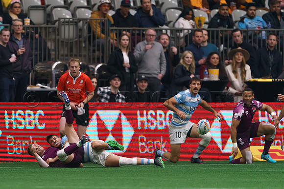 Vancouver, Canada, 17th April, 2022. Canada Sevens at BC Place