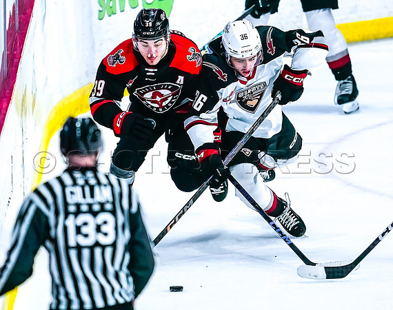 Wes Shaw Moosejaw Warriors at the Vancouver Giants 20241102 -243283
