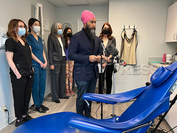 Jagmeet Singh speaks about dental care for Canadian
