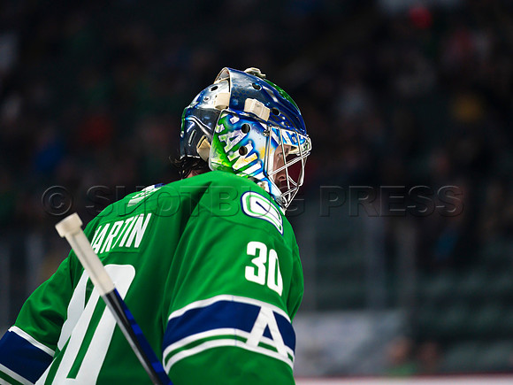 Wed, March 16, 2022 Abbotsford Canucks make an epic comeback to take a 5-4 win in OT against the Manitoba Moose in Abbotsford, BC