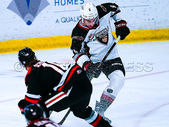 Wes Shaw Moosejaw Warriors at the Vancouver Giants 20241102 -243267