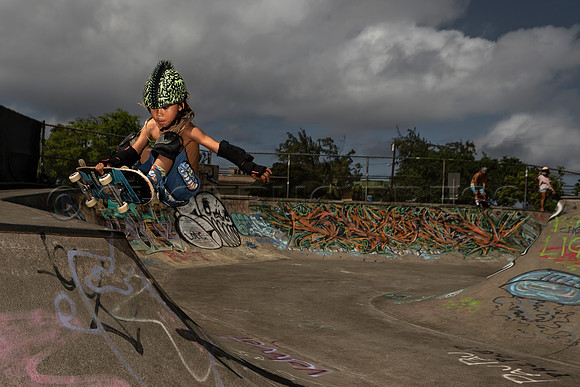Feb 19, 2022, Sunset Beach Skatepark, North Shore, Oahu