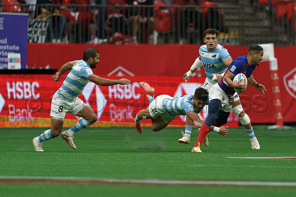 Highlights of the Canada Sevens Rugby at BC Place, Saturday, April 16, 2022