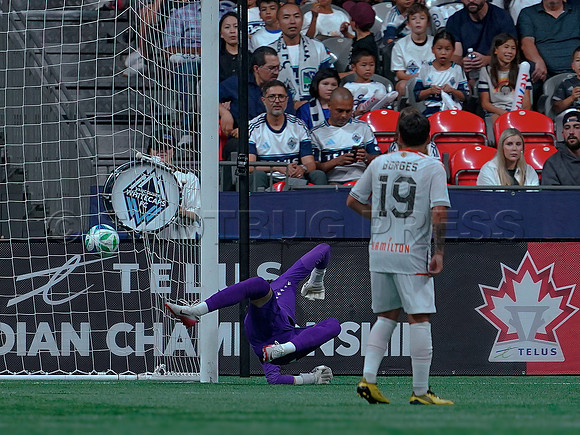 Wes Shaw Forge FC fall to the Vancouver Whitecaps 4-0 20250916 -374056