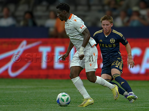 Wes Shaw Forge FC fall to the Vancouver Whitecaps 4-0 20250916 -374532