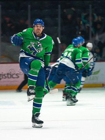 Wed, March 16, 2022 Abbotsford Canucks make an epic comeback to take a 5-4 win in OT against the Manitoba Moose in Abbotsford, BC