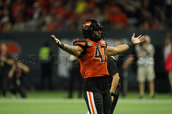 BC Lions dominate the Edmonton Elks with a final score of 59-15 in this opening season game at BC Place Stadium in Vancouver, BC, Saturday, June 11, 2022.