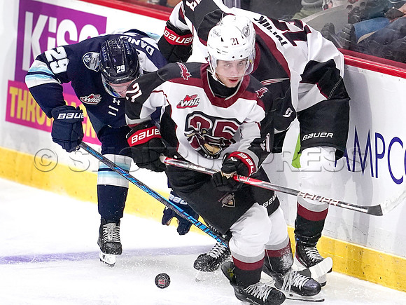 Wes Shaw Penticton Vees at the Vancouver Giants  20250920 -377829