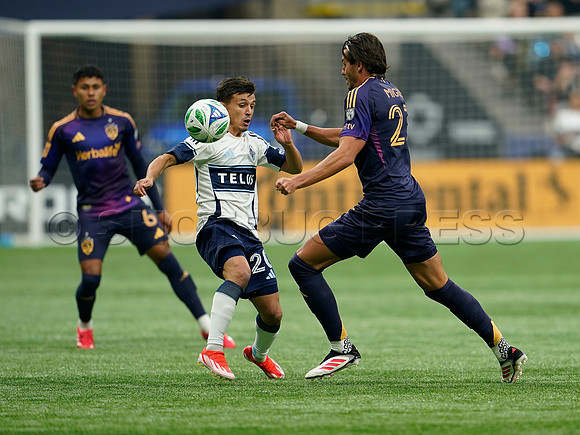 March 2, 2025 LA FC fall to the Vancouver Whitecaps FC 2-1 at BC Place in Vancouver, BC,