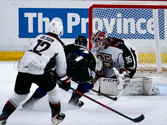 Victoria Royals fall to the Vancouver Giants 6-5 in OT at Langley Event Centre