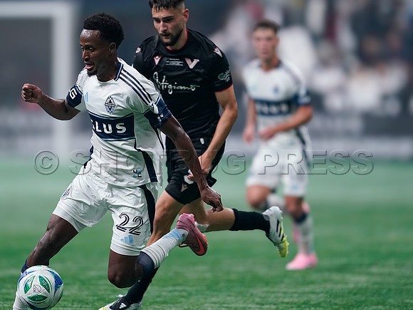 Wes Shaw Vancouver Whitecaps dominate Vancouver FC in the Telus Canadian Championship 20251001 -384685