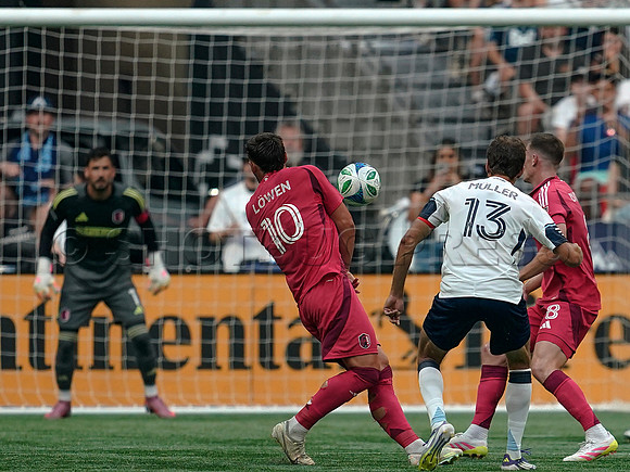 Wes Shaw St. Louis City SC fall to the Vancouver Whitecaps 3-2 20250823 -354692