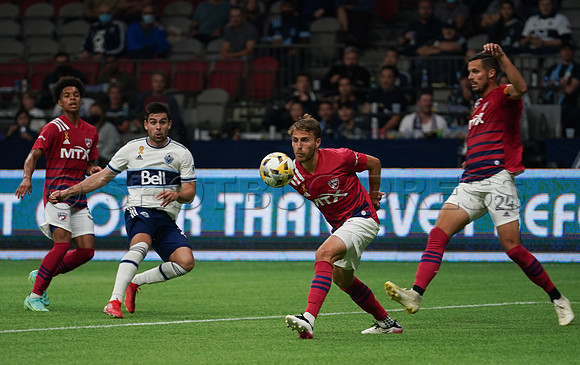 Vancouver Whitecaps FC take a 1-0 win vs Dallas FC, Saturday, September 25, 2021 at BC Place in Vancouver, BC, Canada.