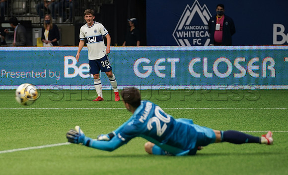 Vancouver Whitecaps FC take a 1-0 win vs Dallas FC, Saturday, September 25, 2021 at BC Place in Vancouver, BC, Canada.