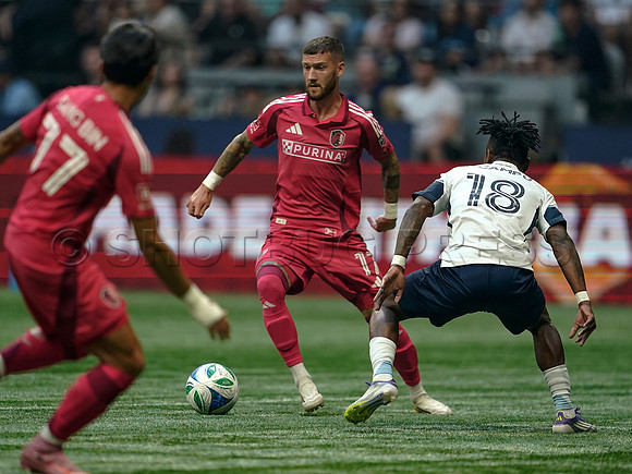 Wes Shaw St. Louis City SC fall to the Vancouver Whitecaps 3-2 20250823 -354451