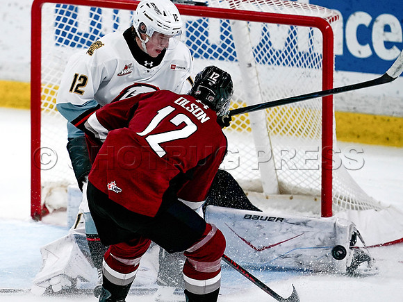 Wes Shaw-Portland Winterhawks at the Vancouver Giants-20251205-1896