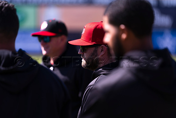 Tue, Apr. 5, 2022 The Vancouver Canadians held practice today at Nat Bailey Stadium