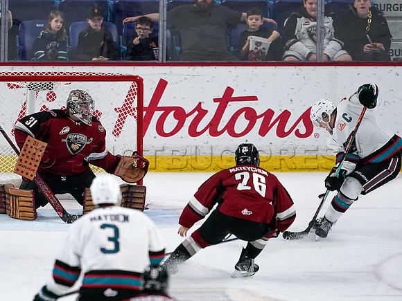 Wes Shaw-Kelowna Rockets at the Vancouver Giants for JR Country Night-20260131-10483