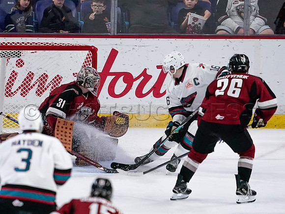 Wes Shaw-Kelowna Rockets at the Vancouver Giants for JR Country Night-20260131-10486