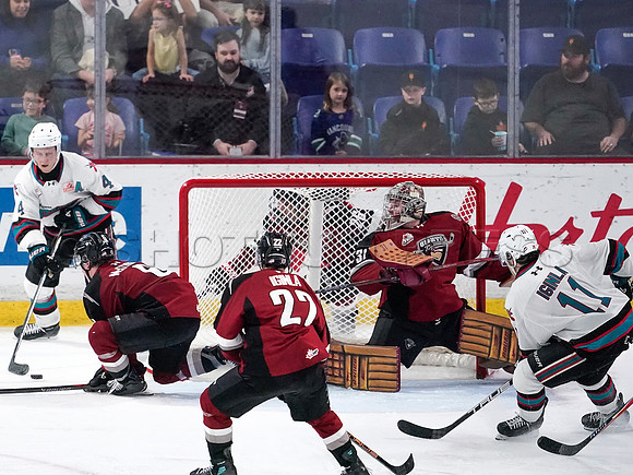 Wes Shaw-Kelowna Rockets at the Vancouver Giants for JR Country Night-20260131-10436