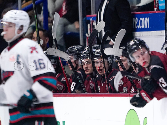 Wes Shaw-Kelowna Rockets at the Vancouver Giants for JR Country Night-20260131-10297
