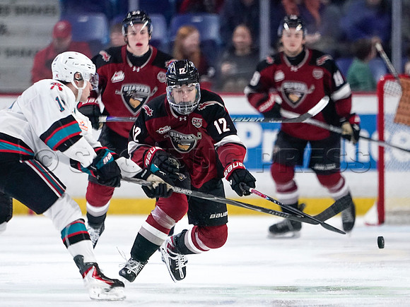 Wes Shaw-Kelowna Rockets at the Vancouver Giants for JR Country Night-20260131-10187