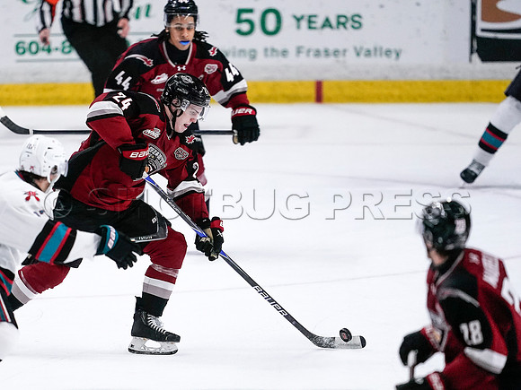Wes Shaw-Kelowna Rockets at the Vancouver Giants for JR Country Night-20260131-9714