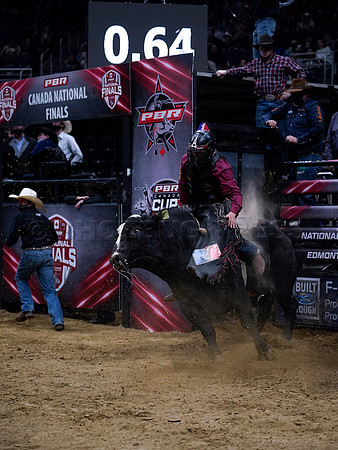 PBR (Professional Bull Riders) CANADA NATIONAL FINALS Friday, Nov 13, 2021, Rogers Arena, Edmonton, Alberta