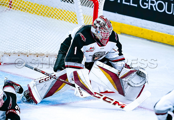 Wes Shaw Moosejaw Warriors at the Vancouver Giants 20241102 -243274