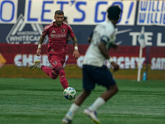 Wes Shaw St. Louis City SC fall to the Vancouver Whitecaps 3-2 20250823 -354449