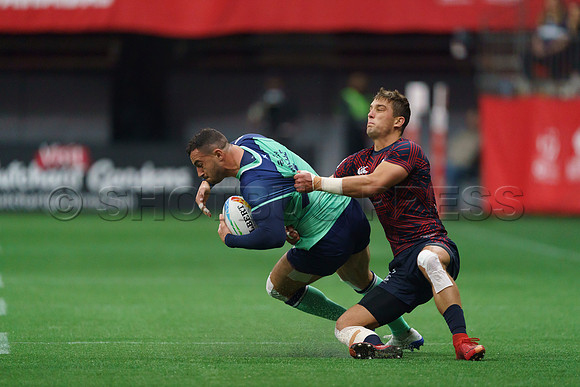 Sunday April 17, 2022, Highlights of the Canada Sevens Rugby at BC Place