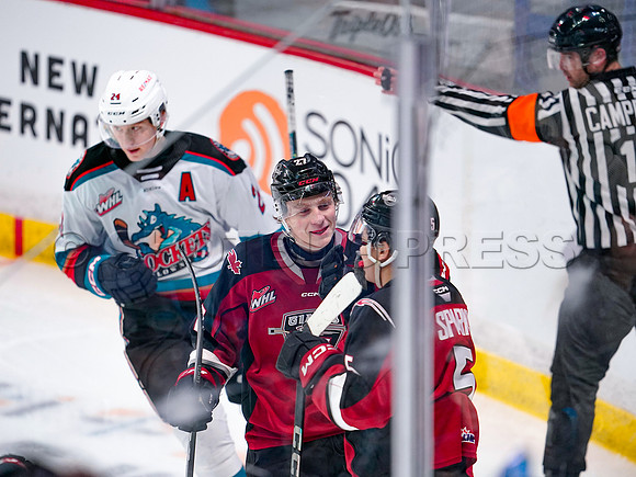 Wes Shaw Kelowna Rockets at Vancouver Giants 20250222 -288003