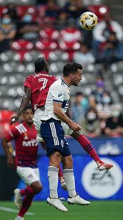 Vancouver Whitecaps FC take a 1-0 win vs Dallas FC, Saturday, September 25, 2021 at BC Place in Vancouver, BC, Canada.