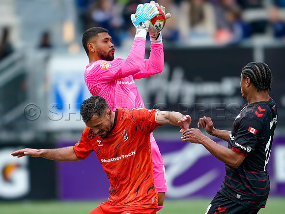 Wes Shaw Shotbug Press-Hamilton Forge FC at Vancouver FC-20260412-64940