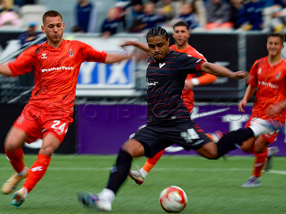 Wes Shaw Shotbug Press-Hamilton Forge FC at Vancouver FC-20260412-64816