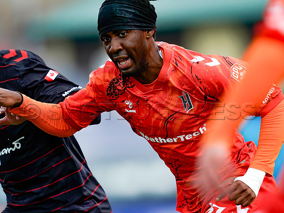 Wes Shaw Shotbug Press-Hamilton Forge FC at Vancouver FC-20260412-63699