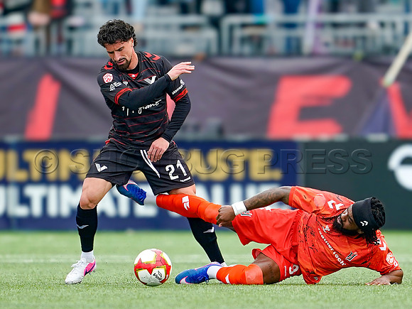 Wes Shaw Shotbug Press-Hamilton Forge FC at Vancouver FC-20260412-63376