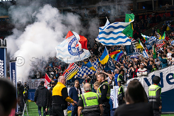 Sat, April 2, 2022 The Vancouver Whitecaps FC clinch a 1-0 win over Sporting Kansas City in Vancouver.