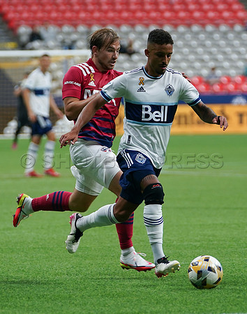 Vancouver Whitecaps FC take a 1-0 win vs Dallas FC, Saturday, September 25, 2021 at BC Place in Vancouver, BC, Canada.