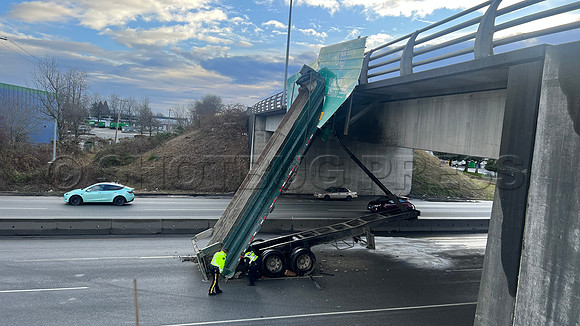 The Cambie St overpass above Knight St is now closed RichmondBC-2