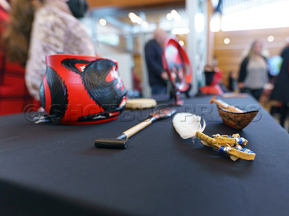 Selilwatat Tsleil-Waututh and Rugby Canada host the all captains event, at the Selilwatat Tsleil-Waututh Nation, in North Vancouver, Mar 1, 2023