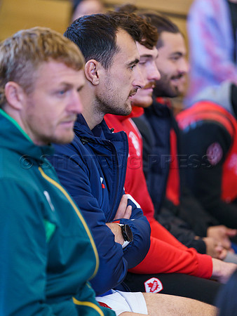 Selilwatat Tsleil-Waututh and Rugby Canada host the all captains event, at the Selilwatat Tsleil-Waututh Nation, in North Vancouver, Mar 1, 2023