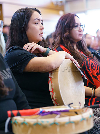 Selilwatat Tsleil-Waututh and Rugby Canada host the all captains event, at the Selilwatat Tsleil-Waututh Nation, in North Vancouver, Mar 1, 2023