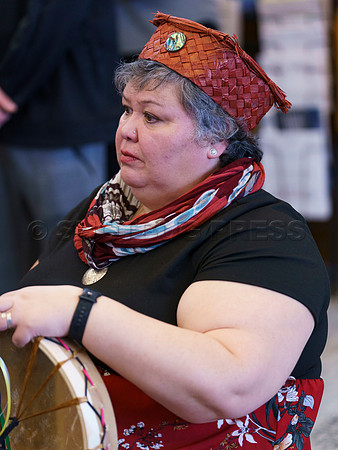 Selilwatat Tsleil-Waututh and Rugby Canada host the all captains event, at the Selilwatat Tsleil-Waututh Nation, in North Vancouver, Mar 1, 2023
