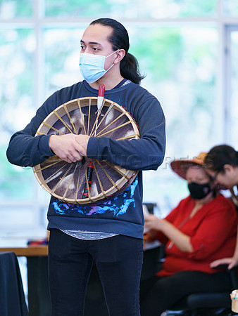 Selilwatat Tsleil-Waututh and Rugby Canada host the all captains event, at the Selilwatat Tsleil-Waututh Nation, in North Vancouver, Mar 1, 2023